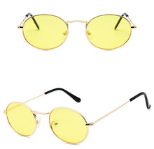 Load image into Gallery viewer, Oval Women Sunglasses Glasses Luxury Brand Clear Sunglasses Trendy Eyeglasses Alloy Adult Spectacles Black Eyewear
