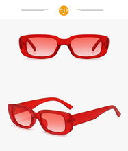 Load image into Gallery viewer, Fashion Square Sunglasses Luxury Brand Travel Small Rectangle Sun glasses Men Women Vintage Retro Oculos Lunette De Soleil Femme