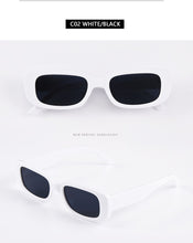 Load image into Gallery viewer, 2022 Small Sunglasses Women Men Trendy Vintage Brand Designer Hip Hop Square Gradient Lens Sun Glasses Female Eyewear UV400