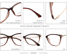 Load image into Gallery viewer, Vintage Cat Eye Women Eyeglasses Frame Optical Stylish Eyewear Female Myopia Prescription Glasses Spectacle 1044