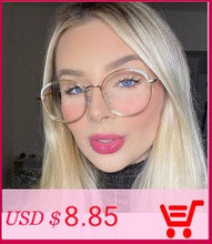 Load image into Gallery viewer, 2022 New Fashion Oversized Cat Eye Glasses Frame Women Brand Optical Anti-blue Eyeglasses Female Oculos Feminino Spectacles