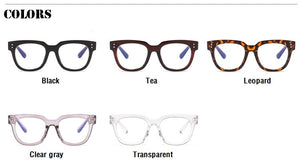 Anti Blue Big Frame  Glasses Women Computer blue light blocking glasses  Black Radiation Goggles Spectacles Eyeglasses Men