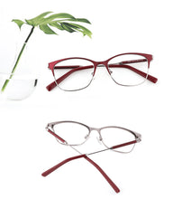 Load image into Gallery viewer, Vintage Square Women&#39;s glasses frames Myopia Man Glasses Prescription Ladies Spectacles Clear Female Optical Eyeglasses Metal