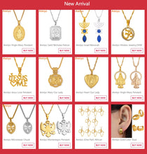 Load image into Gallery viewer, Egyptian Queen Nefertiti Pendant Necklaces Women Men Jewelry Silver Color/Gold Color Wholesale Jewellery African