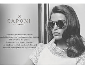 Anti Blue Light Glasses Women Titanium Frame Round Clear Computer Glasses Photochormic Optical Eyeglasses  New BF1820