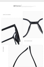 Load image into Gallery viewer, Anti Blue Light Glasses Square Frame  Women&#39;s Eyeglasses Frame Blue Blocking Gaming  Eyeglasses Vintage Men Spectacles