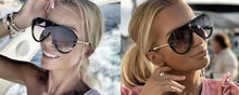 Load image into Gallery viewer, 2022 Fashion Square Anti-blue Glasses Frame Women Vintage Metal Optical Transparent Eyeglasses Female No Degree Oculos Feminino