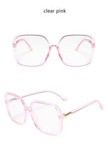 Load image into Gallery viewer, Vintage Oversized Square Glasses Frame Women 2022 New Retro Big Eyeglasses Female Clear Lens Optical Spectacles Transparent