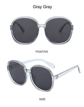 Load image into Gallery viewer, New Round Frame Sunglasses Women Retro Brand Designer Brown Black Oversized Lady Sun Glasses Female Fashion Outdoor Driving
