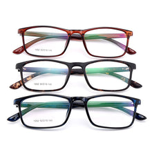 Load image into Gallery viewer, Gmei Optical Ultralight Plastic TR90 Rectangular Men Glasses Frame Prescription Eyeglasses Myopia Optical Frames Eyewear Y1052