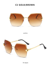 Load image into Gallery viewer, Luxury Brand Sunglasses Women Fashion Black Retro Sun Glasses Vintage Lady Summer Style Sunglasses Female Famous UV400
