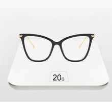 Load image into Gallery viewer, RBENN Lady Cat Eye Glasses Frames For Women Sexy Oversized Metal Frame Brand Designer Optical Eyeglasses Fashion Eyewear Female