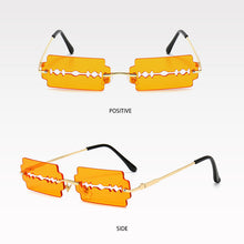 Load image into Gallery viewer, New Frameless Personality Hollow Blade Woman Sunglasses Retro Unique Hollow Funny Sunglasses Party Catwalk Men Sun Glasses
