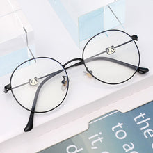 Load image into Gallery viewer, Cute 3D Panda Glasses Anti-Blue Light Anti-Radiation Glasses Round Shaped Fashion for Women TC21