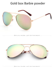 Load image into Gallery viewer, Children Goggle Girls Alloy Sunglasses Hot Fashion  Boys Girls Baby Child Classic Retro Cute Sun Glasses