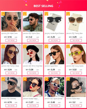 Load image into Gallery viewer, 2022 Fashion Metal Women Sunglasses Mirror Classic Large frame Retro Street Beat Glasses Travel Oculos De Sol UV400