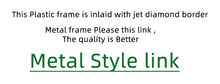 Load image into Gallery viewer, 2022 Trend Letter Sunglasses Female Oversized Sun Glasses Women Luxury Brand Spray Paint Diamond Frame Flash Shades Eyeglasses