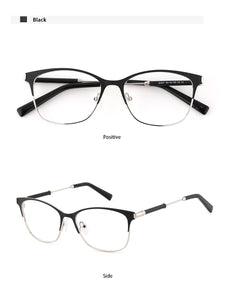 Vintage Square Women's glasses frames Myopia Man Glasses Prescription Ladies Spectacles Clear Female Optical Eyeglasses Metal