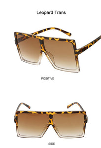 Occhiali da sole quadrati da donna Occhiali da sole Occhiali da donna Occhiali da vista Montatura in plastica Lenti trasparenti Paralume UV400 Moda Guida Nuovo 