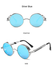 Load image into Gallery viewer, Classic Gothic Steampunk Sunglasses Women Brand Designer Vintage Round Metal Frame Sun Glasses Female Male High Quality UV400