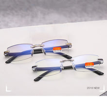 Load image into Gallery viewer, Anti-blue light Finished Myopia Glasses Rimless Eyeglasses Students Short Sighted Eyewear -1.0 -1.5 -2 -2.5 -3 -3.5 -4