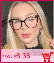 Load image into Gallery viewer, 2022 Fashion Square Anti-blue Glasses Frame Women Vintage Metal Optical Transparent Eyeglasses Female No Degree Oculos Feminino