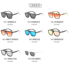 Load image into Gallery viewer, sunglasses women men 2022 rectangle moda sun glasses blue leopard cool oculos de sol feminino Beach glasses