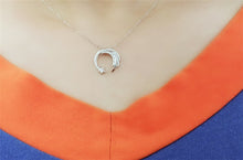 Load image into Gallery viewer, new original Silver Color  slip falling meteor micro-inlaid necklace Meteor Garden fashion trend jewelry