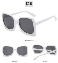 Load image into Gallery viewer, Fashion Oversized Women Sunglasses Brand Designer Plastic Female Big Frame Gradient Sun Glasses UV400 gafas de sol mujer