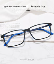 Carica l&#39;immagine nel visualizzatore di Gallery, Gmei Optical Pure Titanium Glasses Frame For Myopia Glasses Men Light And Comfortable Full Rim Large Size Spectacles Frames 8838