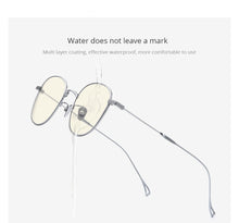 Load image into Gallery viewer, Anti Blue Light Blocking Glasses Women  Vintage Round Antiblue UV Rays Computer Gaming Titanium Eyeglasses Men