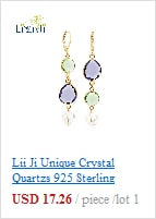 Carica l&#39;immagine nel visualizzatore di Gallery, LiiJi Unique Amazonite Clear Quartzs Citrines Moonstone Amethysts Bohemia Long Necklace Druzy Quart Pendant Necklace Necklace