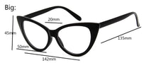 Carica l&#39;immagine nel visualizzatore di Gallery, Cat Eye Glasses Frame Women Brand Designer Optical Eyeglasses Ladies Fashion Retro Clear Glasses