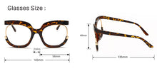 Load image into Gallery viewer, Retro Square Optical Glasses Frames Men Women Fashion Prescription Glasses Clear Lens Eyeglasses Spectacle Frame Unisex