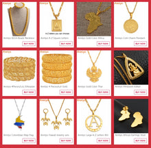 Load image into Gallery viewer, Egyptian Queen Nefertiti Pendant Necklaces Women Men Jewelry Silver Color/Gold Color Wholesale Jewellery African