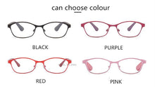 Carica l&#39;immagine nel visualizzatore di Gallery, Women Business Finished Myopia Glasses Student Anti Blue Light Computer Nearsighted Eyeglasses Prescription -1.0 1.5 to6