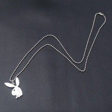 Load image into Gallery viewer, Cute Rabbit Necklace, Rabbit Charms, Rabbit Gentleman Charms, DIY Animal Jewelry Charms, Friend&#39;s Gifts A1715