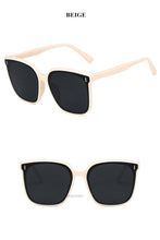 Load image into Gallery viewer, Classic Vintage Square Sunglasses Women Oversized Sunglass Woman Men Retro Black Sun Glasses Shades Goggle