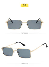 Load image into Gallery viewer, 2022 Brands Design Women Anti-Reflective Mirror Sunglasses Fashion Metal Square Glasses Classic Men Out Door Sun Glasses Uv400