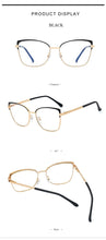 Load image into Gallery viewer, 2022 Metal Square Anti-blue Glasses Frame Women Vintage Transparent Eyeglasses Female Spectacles Oculos Feminino