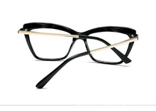 Carica l&#39;immagine nel visualizzatore di Gallery, Square Women reading Glasses Frame Crystal Multi-section Brand Design Optical Computer oculos Glasses gafas de lectura mujer