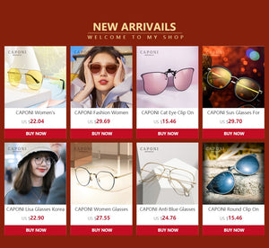 Anti Blue Light Glasses Women Titanium Frame Round Clear Computer Glasses Photochormic Optical Eyeglasses  New BF1820
