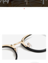 Load image into Gallery viewer, Eye Glasses Frame For Women Round Glasses Frame Women/Men Vintage Classic Computer Eyeglasses Frame for Women/Men