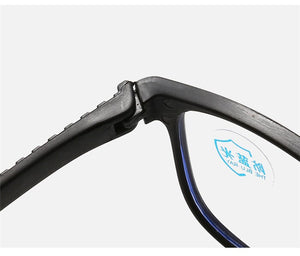 0 -50 -100 -150 To -600 Square Nearsighted Glasses Finished Full Frame Short-sight Eyewear Prescription Spectacles Black Frame