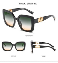 Load image into Gallery viewer, 2022 New Fashion Oversized  Sunglasses Women Luxury Brand Designer Big Frame Gradient Square Sun Glasses For Female UV400
