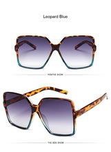 Load image into Gallery viewer, Luxury Square Sunglasses Women Brand Designer Retro Frame Big Sun Glasses Female Vintage Gradient Male Oculos Feminino