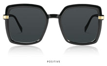 Load image into Gallery viewer, 2022 Sunglasses Women Gradient Fashion Brand Designer  retro square frame Women Sunglasses UV400 Black Shades oversized oculos