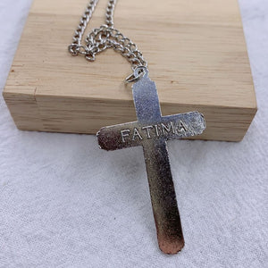 Vendita calda The Movie Fast and Furious Collana con ciondolo Dominic Toretto Cross Pendenti da uomo per gioielli da uomo Collana in cristallo 