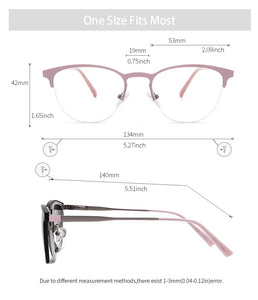Retro Cateye Polarized Sunglasses Women Clip on Brand Designer Optical Myopia Eyeglass Frame Magnetic Glasses
