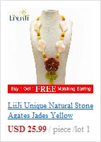 Carica l&#39;immagine nel visualizzatore di Gallery, LiiJi Unique Amazonite Clear Quartzs Citrines Moonstone Amethysts Bohemia Long Necklace Druzy Quart Pendant Necklace Necklace